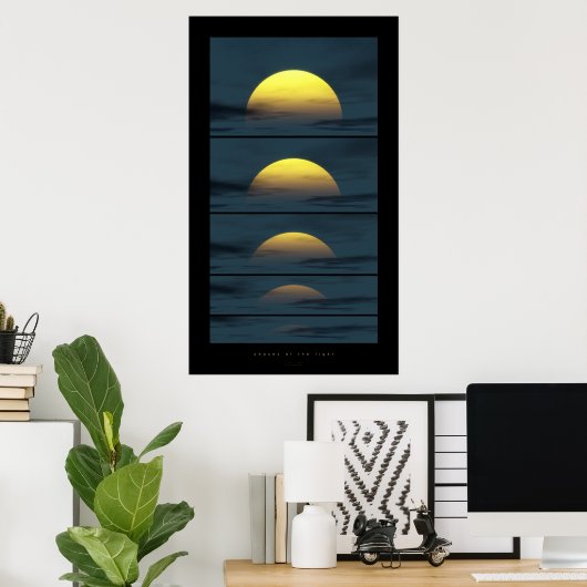 phases of the light poster (Heimbüro)