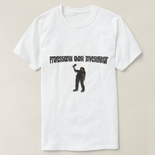 Phasmophobie Beruflich Ghost Investigator T-Shirt (Design vorne)