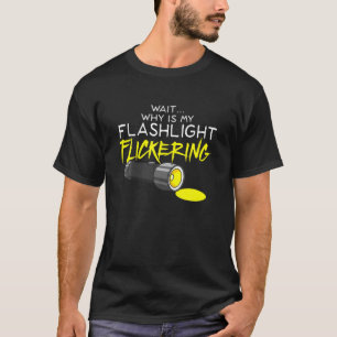 Phasmophobie Flickering Blitzlicht - Geisterjagd T-Shirt