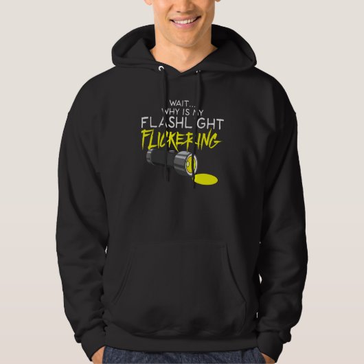 Phasmophobie Flickering Flashlight Geisterjagd Hoodie (Vorderseite)