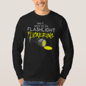 Phasmophobie Flickering Flashlight Geisterjagd T-Shirt (Vorderseite)