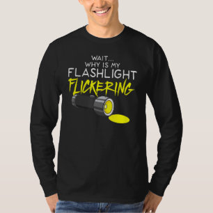 Phasmophobie Flickering Flashlight Geisterjagd T-Shirt