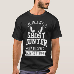 Phasmophobie Ghost Hunter Paranormal Investigato T-Shirt