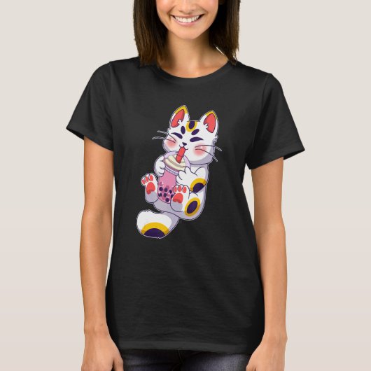 Phat Boba Cat T-Shirt (Vorderseite)