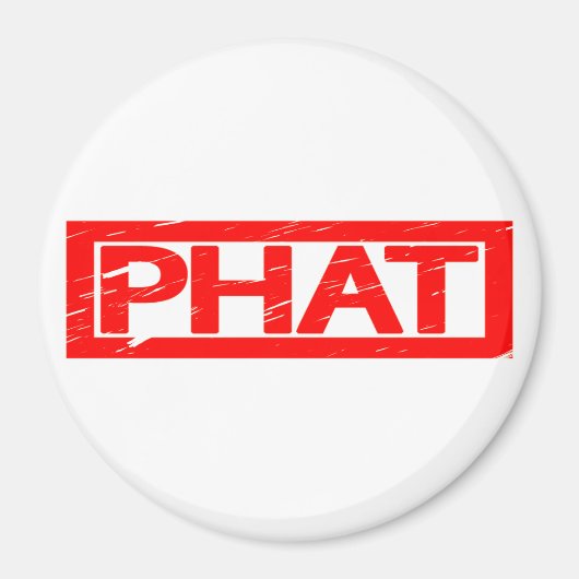 Phat Briefmarke Magnet (Vorne)