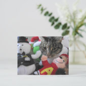 Phat Cat & Friends Postkarte (Stehend Vorderseite)