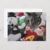 Phat Cat & Friends Postkarte (Vorne/Hinten)