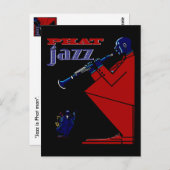 Phat Jazz Postcard Postkarte (Vorne/Hinten)