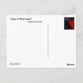 Phat Jazz Postcard Postkarte (Rückseite)