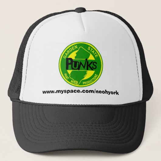 phat noize Hut Truckerkappe (Vorderseite)