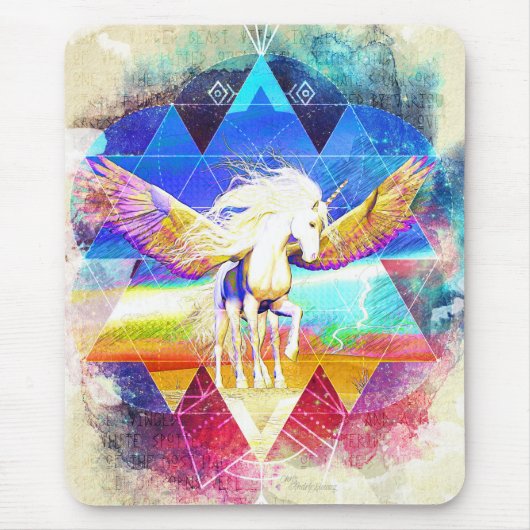 Phate-Arcynn Ahnna Jha Einhorn Mousepad (Vorne)
