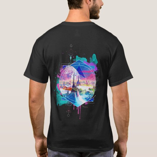 Phate-The tote Türme von Ulith Urne T-Shirt (Rückseite)