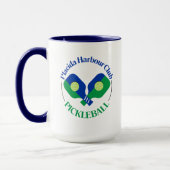 PHC Pickleball zwei blauer Griff der Ton-Tasse Tasse (Links)