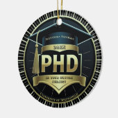 Phd-Abschluss-Doktorarbeit Keramik Ornament (Links)