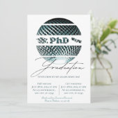 Phd-Abschluss-Einladung Einladung (Stehend Vorderseite)