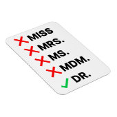 PhD Abschluss Flexible Magnet (Rechte Seite)