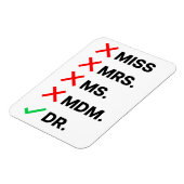 PhD Abschluss Flexible Magnet (Linke Seite)