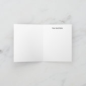 PhD Abschluss Gratulationskarte personalisierbar Dankeskarte (Innenseite)