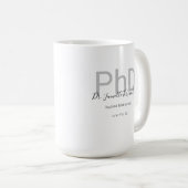 PhD-Abschluss: Kaffeetasse (VorderseiteRechts)