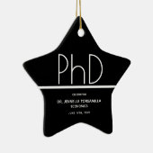 PhD-Abschluss Keramik Ornament (Rechts)