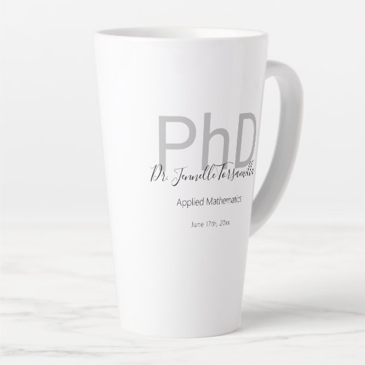 PhD-Abschluss: Milchtasse (Rechte Ecke)