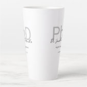 PhD-Abschluss: Milchtasse (Vorderseite)