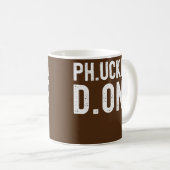 PhD Abschluss Ph inisheD Phinally Fertige Glückwun Kaffeetasse (VorderseiteRechts)