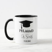 Phd Abschluss - Studienabschluss in New Doctor Stu Tasse (Links)