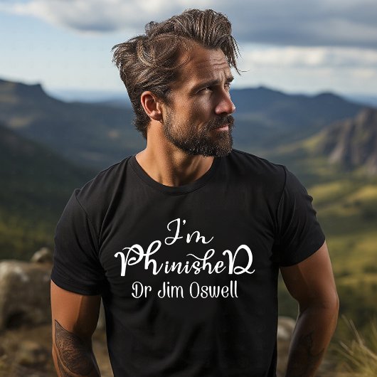 PhD-Abschluss T-Shirt