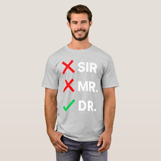 PhD Abschluss T - Shirt (Vorne ganz)