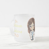 PhD Abschluss Tea Mattglastasse (Vorderseite Links)