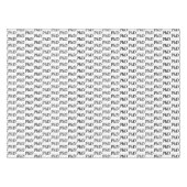 PhD-Abschluss Tischdecke (Vorderseite (Horizontal))