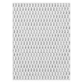 PhD-Abschluss Tischdecke (Vorderseite)