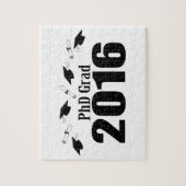 PhD-Absolvent-Klasse von 2016 Kappen und von Puzzle (Vertikal)