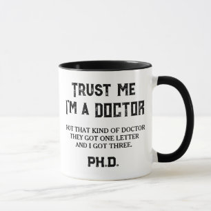 PHD Absolvent Lustige Zitate Nicht Diese Art Von D Tasse