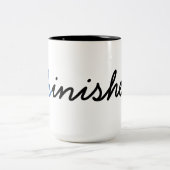 PhD-Absolvent Phinished Tasse (Mittel)