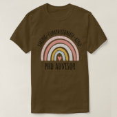 PHD Advisor Pastel Rainbow 1 T-Shirt (Design vorne)
