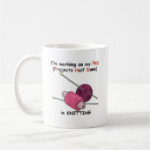 PhD beim Stricken Kaffeetasse (Links)