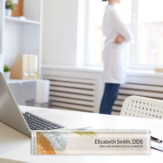 PhD, CEO von beruflich Dentist Doctor Namensplakette