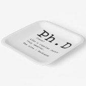 PhD definition philosophy doctor dissertation Pappteller (Gewinkelt)
