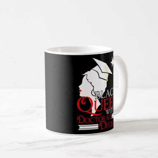 Phd Degree Abschluss Afrika Kaffeetasse (VorderseiteRechts)