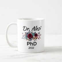 PhD Doctorate Degree - Graduierung Custom Name Mug