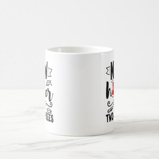 Phd Doctorate Funny Abschluss Master Geschenk Kaffeetasse (Mittel)