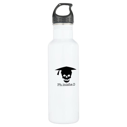 PHD EDELSTAHLFLASCHE (Vorderseite)
