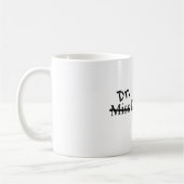 PhD-Frauen-Abschluss, Dr. Wissen-Es-All Mug Kaffeetasse (Links)