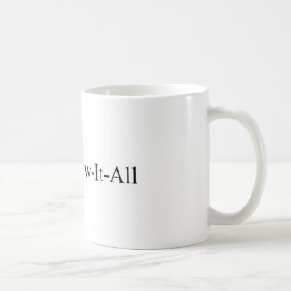 PhD-Frauen-Abschluss, Dr. Wissen-Es-All Mug Kaffeetasse