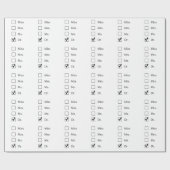 PhD-Geschenke für Frauen Geschenkpapier (Flach)