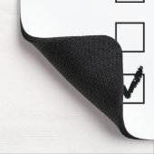 PhD-Geschenke für Frauen Mousepad (Ecke)