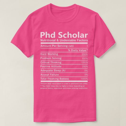 Phd GIF T-Shirt (Design vorne)