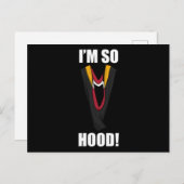 Phd Hood Abschluss Doktorat Degree Gifts Doctora Postkarte (Vorne/Hinten)